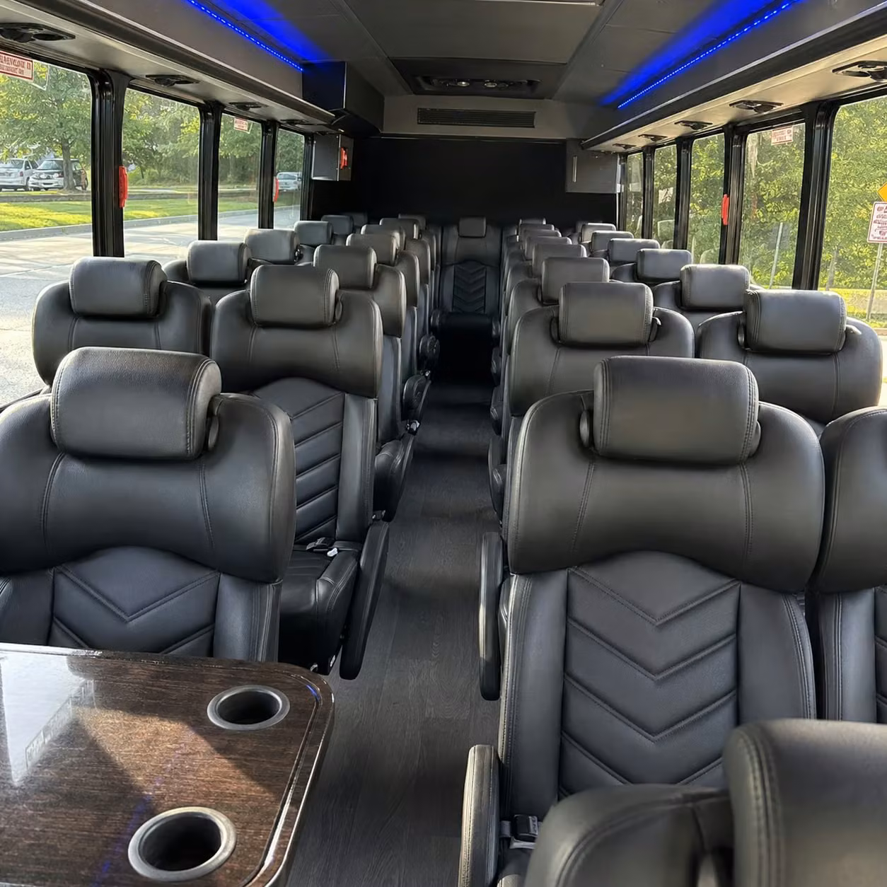 bringing the bridal party together before the ceremony with a private lynn minibus rental