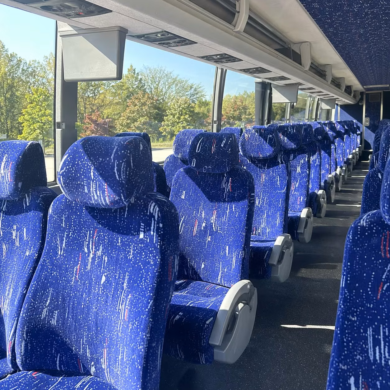 lynn charter bus rental interior